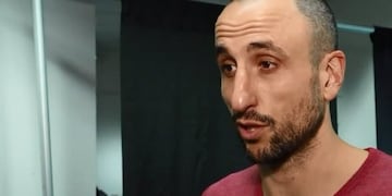 Manu GInóbili quiere hacer vida familiar durante el receso de la NBA\u002E