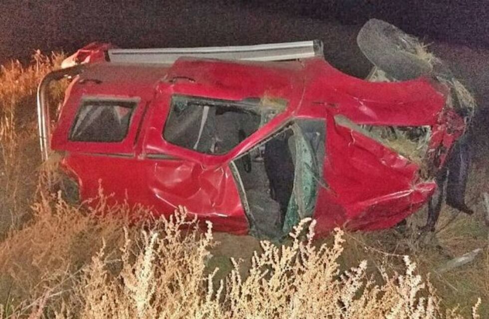 Venían de Bariloche y se estrellaron en Mackenna