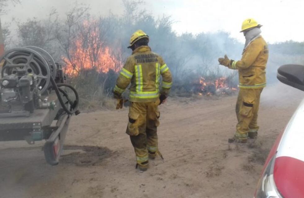 La Marianita: se incendiaron 5 hectáreas de monte nativo