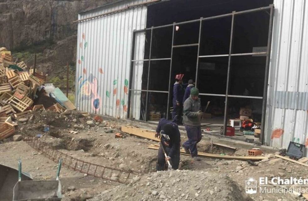 Trabajos en el predio del CARRI