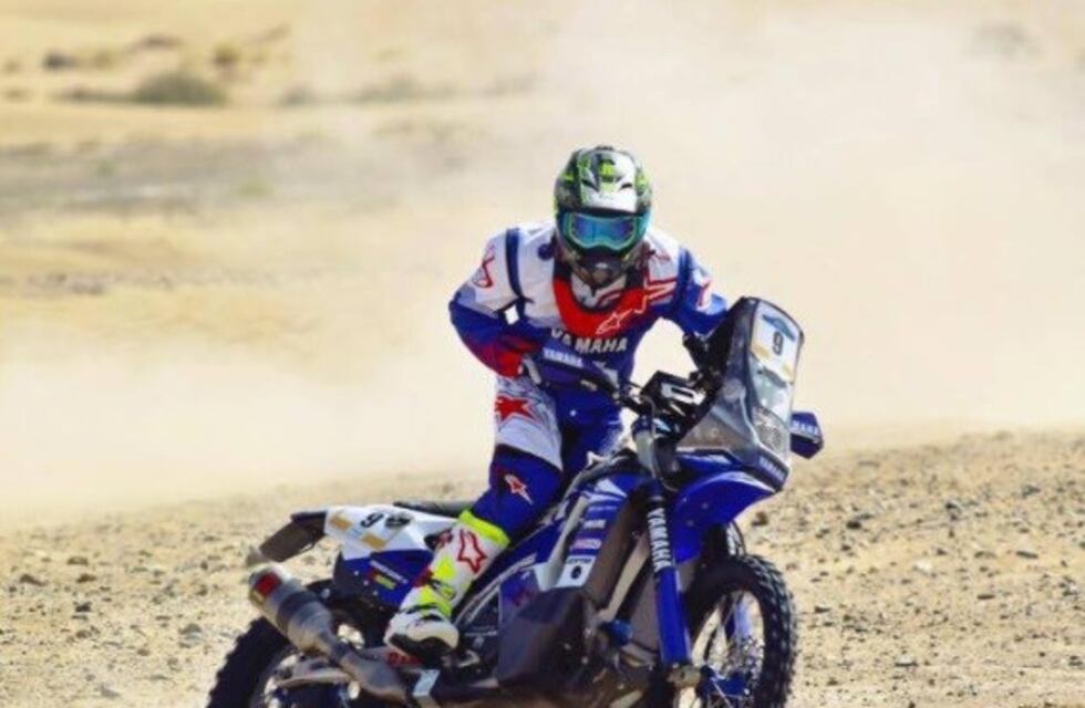 Caimi, el motociclista mendocino se ilusiona con el Dakar