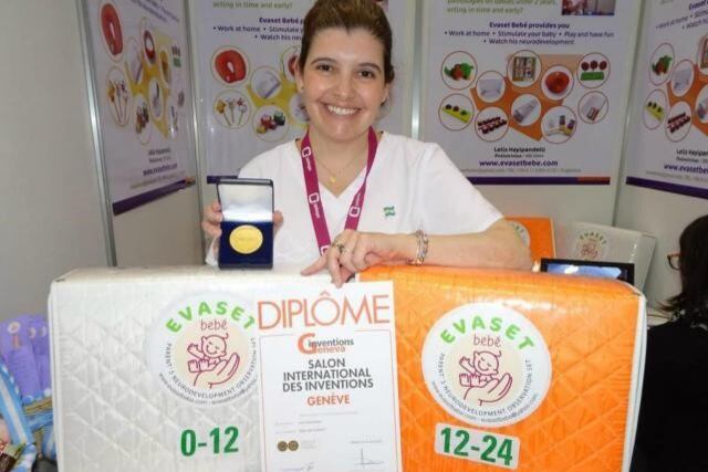 Lelis Hayipandelli, la creadora del Evaset, una valija para padres destinada a evaluar el desarrollo neurológico de los bebés