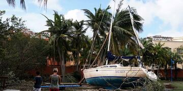 El paso de Irma por Miami\u002E