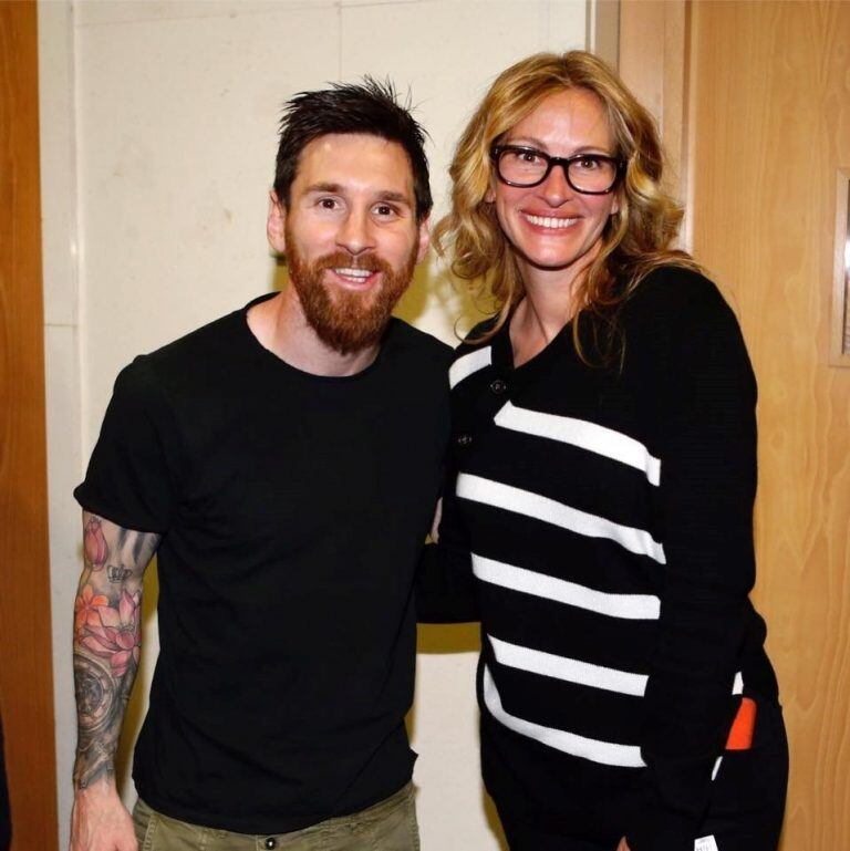 Messi Julia Roberts