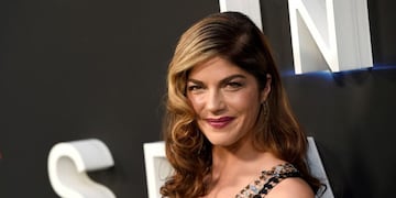 FILE - In this April 9, 2018 file photo, Selma Blair arrives at the Los Angeles premiere of \