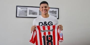 Marcos Rojo, en su vuelta a Estudiantes, vestirá la camiseta número 18 (Twitter Estudiantes de La Plata)