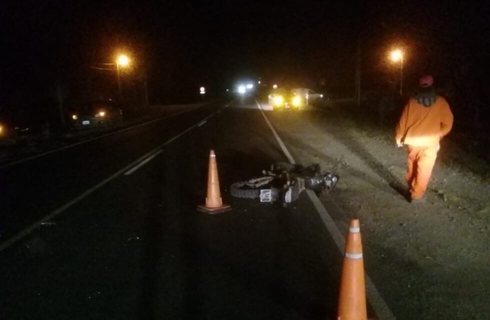 Falda del Carmen: motociclistas heridos tras ser embestidos por un vehículo