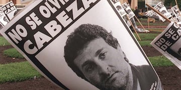 Acto por aniversario de la muerte de Cabezas\u002E