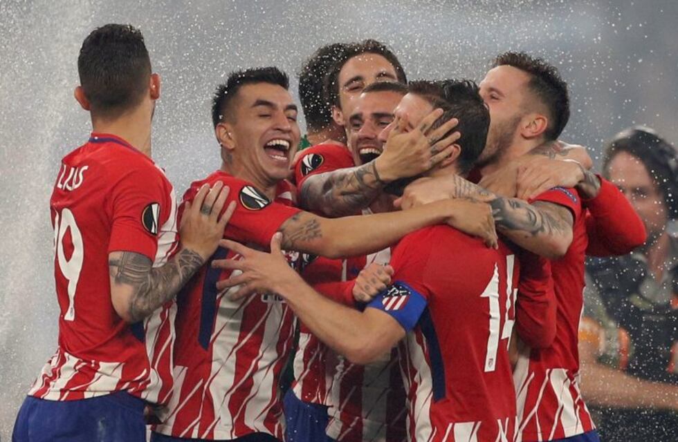 El Atlético de Simeone goleó 3-0 al Olympique de Marsella y se consagró campeón de la Europa League