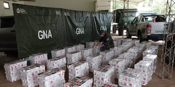 Más de 2 millones y medio en cigarrillos fueron secuestrados sobre la ruta 81