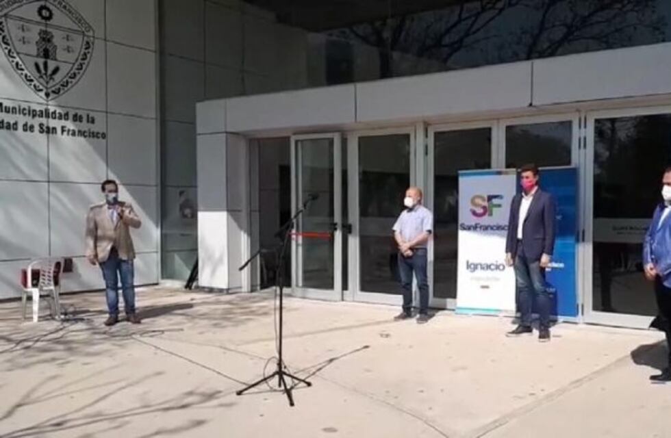 Coronavirus en San Francisco: entregaron insumos al Hospital Iturraspe