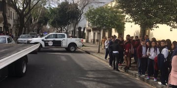 El Instituto de la Sagrada Familia es uno de los establecimientos afectados por la problemática\u002E (@Marcelo84537574)