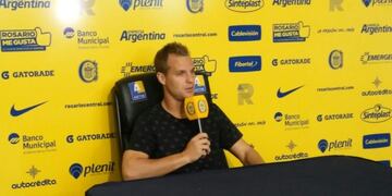 El arquero de Rosario Central, Diego Rodru00edguez, sostuvo que seru00eda una