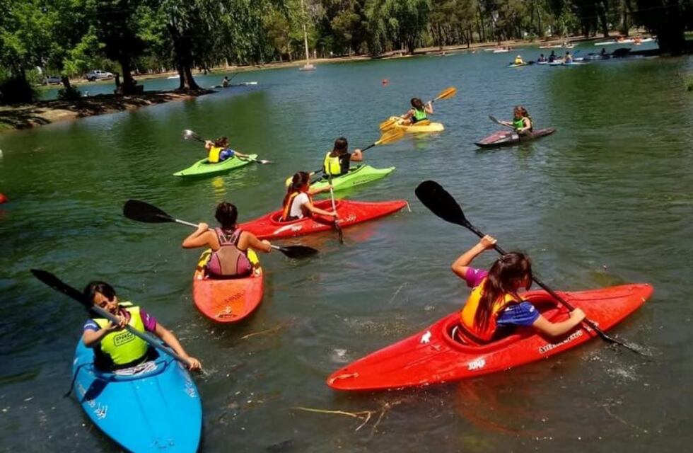 Comenzó la temporada la escuela de canotaje