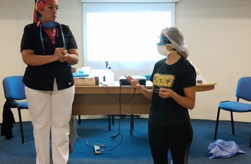 Realizaron capacitaciones en la maternidad sobre coronavirus