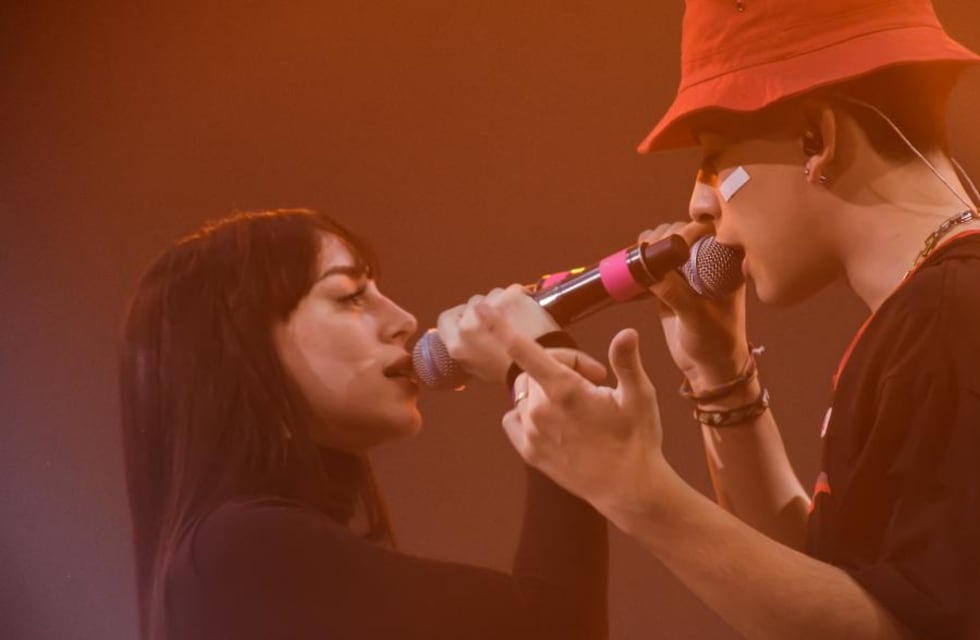 Nicki Nicole compartió una foto tierna con Trueno luego del show en Nueva York