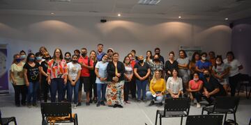 Hicieron un curso sobre cuidados gerontológicos