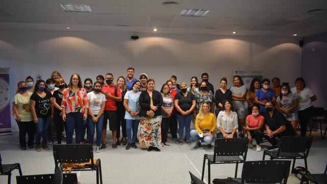 Hicieron un curso sobre cuidados gerontológicos