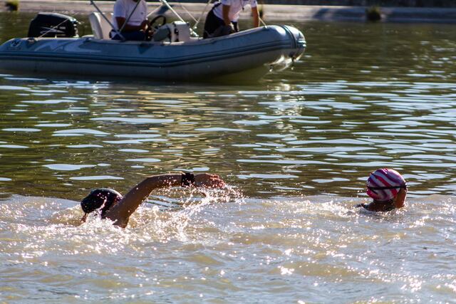 Imagen ilustrativa- Nadadores en aguas abiertas