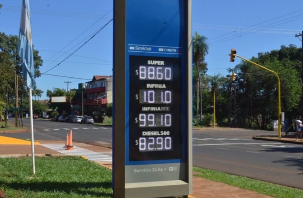 Con el aumento de combustibles la Premium superó los 100 pesos en Misiones