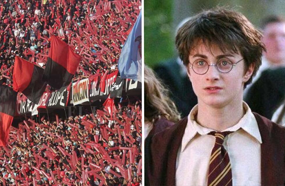 Harry Potter y “la barrita mágica”: hinchas de Colón tuvieron un extraño duelo y el video fue viral