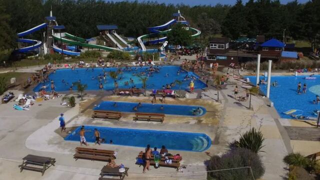 Un parque acuático de Buenos Aires se está volviendo furor.