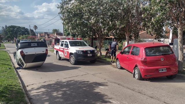 Choque en Carlos Paz