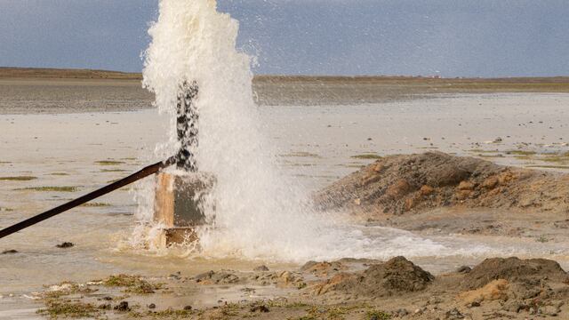 Laguna Seca está en etapa de bombeo de prueba y calibración de caudal de agua