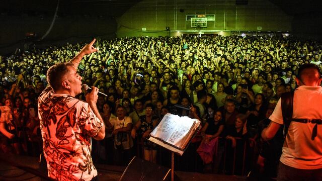 Cristian El Loco Amato se presentó en Sacanta