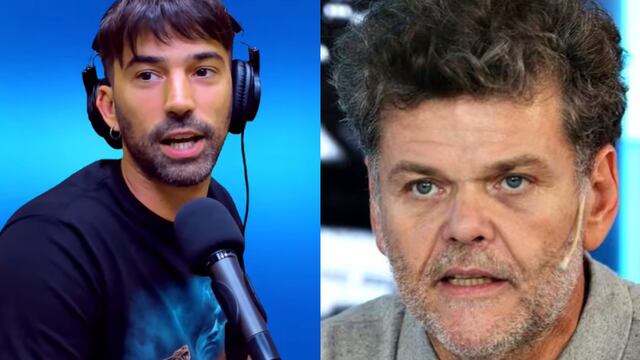 Alfredo Casero cruzó a Pedro Rosemblat en Twitter. (Collage web)