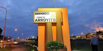 El ingreso a Arroyito (Gentileza Cordobainteriorinforma).