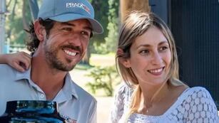 Emilio Domínguez junto a Victoria De La Mota Claverie.