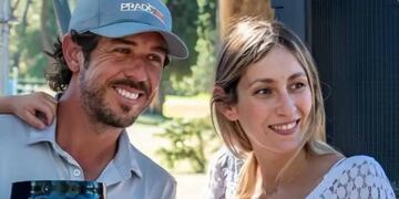 Emilio Domínguez junto a Victoria De La Mota Claverie.