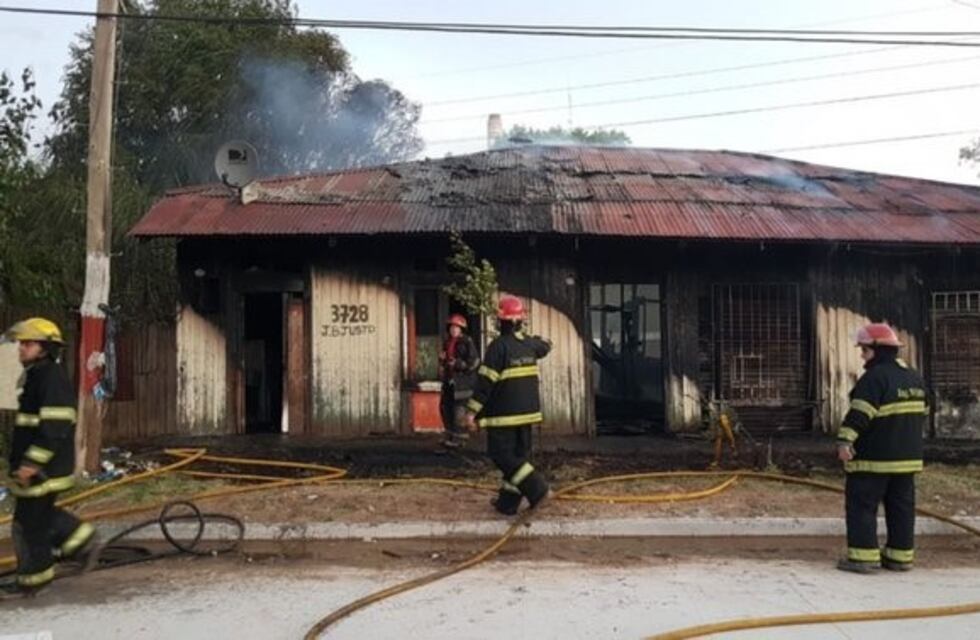 El incendio se llevó todo lo que tenían en navidad