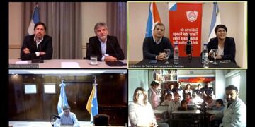 Videollamada con base Esperanza, Antártida\u002E