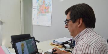 El intendente de Resistencia fue quien encabezó el encuentro virtual\u002E