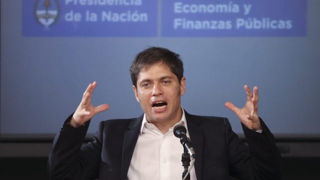 El ministro argentino de Economía, Axel Kicillof\u002E (EFE)