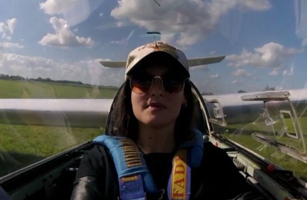 Murió Fiorela, la piloto santafesina que se estrelló en su segundo vuelo en planeador