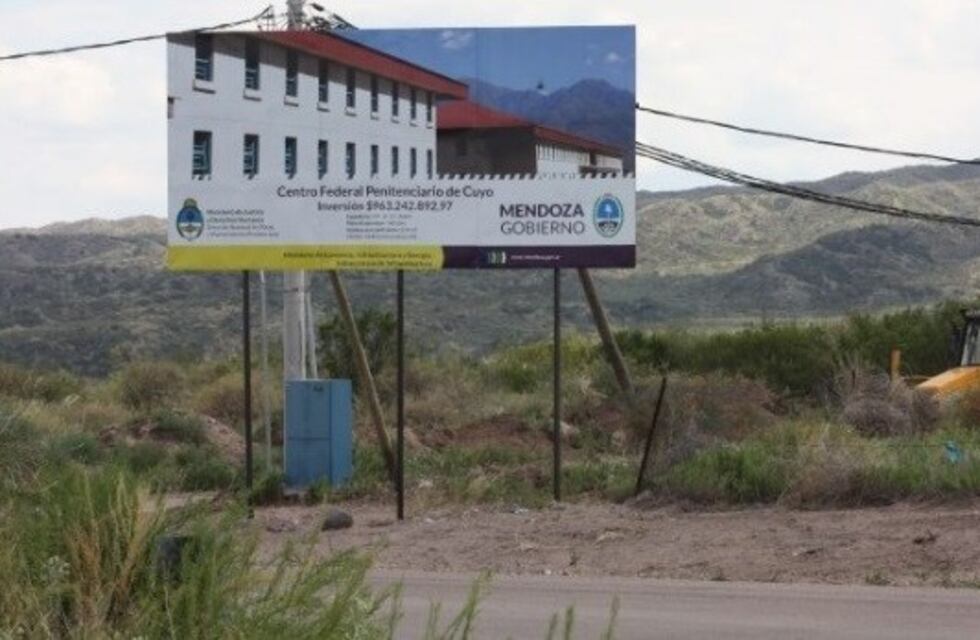 Inaugurarán parcialmente la cárcel federal de Cacheuta