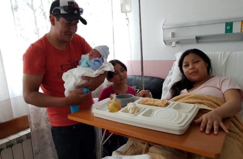 Caleta Olivia: primer bebé del hospital zonal