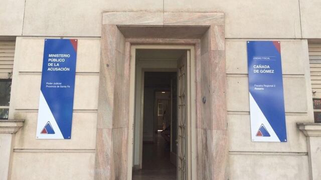 La invesigación se llevó a cabo en la Fiscalía de Cañada de Gómez.