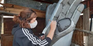 El Monumento al aplauso se inaugurara este sábado 31 en Rawson