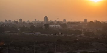 Humo en San Luis\u002E Foto\u002E ANSL