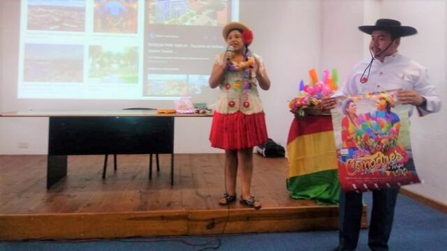 Presentación del Jueves de Comadres de Tarija, en Jujuy