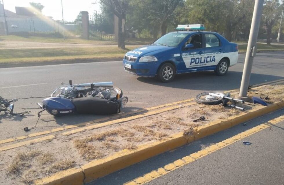 Solicitan donantes de sangre para el joven motociclista que se accidentó en Rotonda Fangio