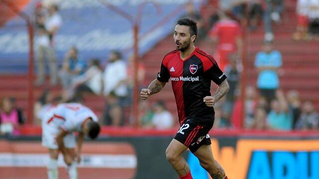Gol de Scocco para el triunfo leprosos ante Huracu00e1n