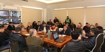 Amplia reunión del Consejo de Seguridad del municipio\u002E (Prensa Municipio de Resistencia)