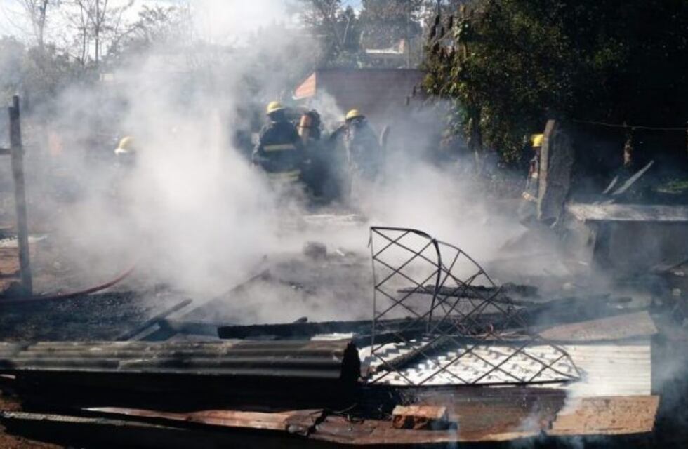 Alem: falleció un hombre que se encontraba internado tras sufrir quemaduras en un incendio