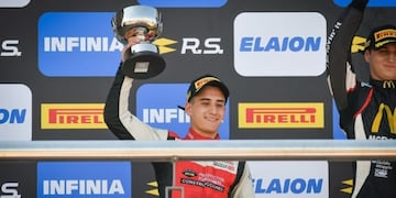 Podio del fueguino Nico Blanchard