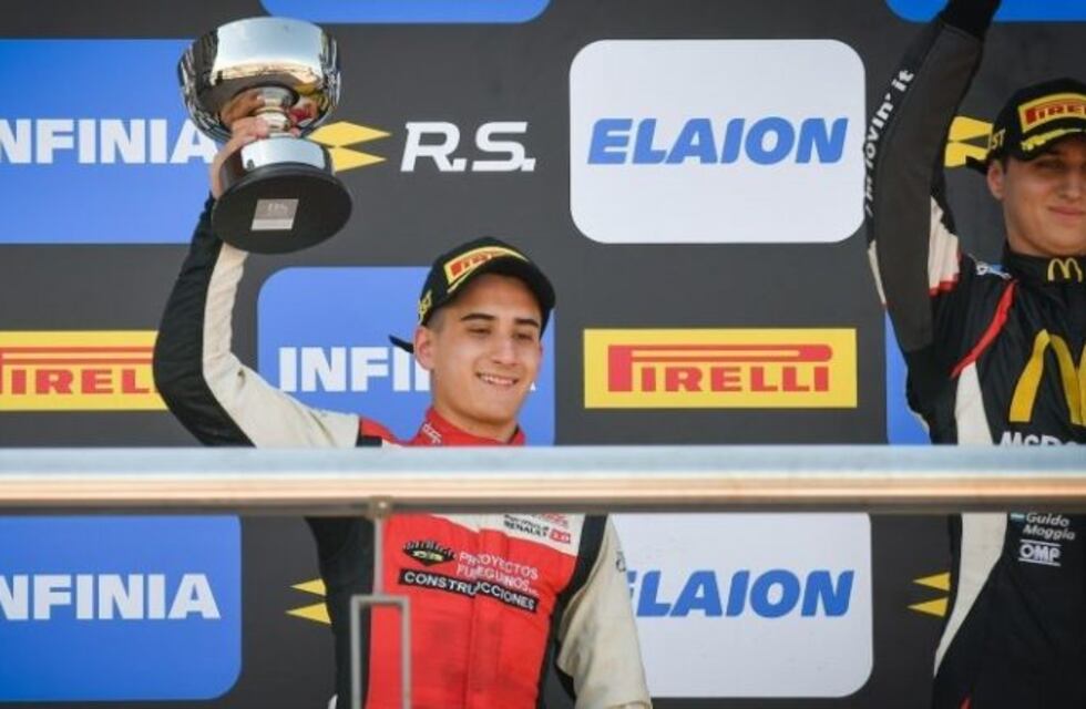 El fueguino Nicolás Blanchard llegó al podio por primera vez en la Fórmula Renault 2.0